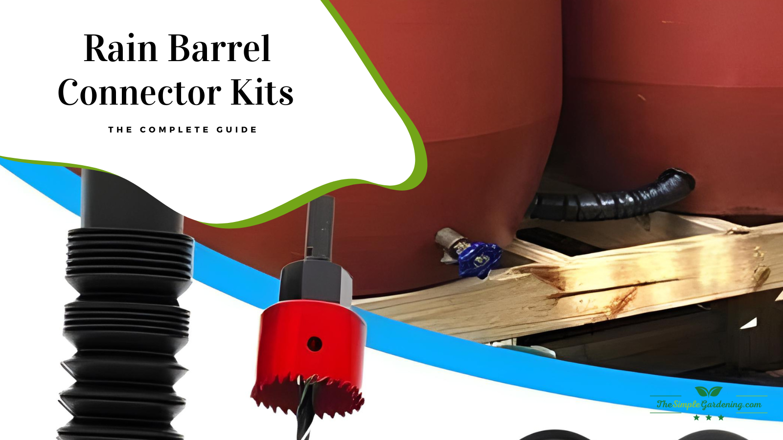 Rain Barrel Connector Kit